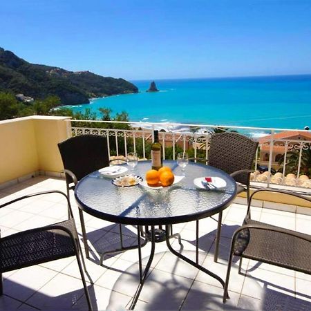 Natalia Apartment B With Panoramic Sea Views Of Agios Gordios Bay Екстериор снимка