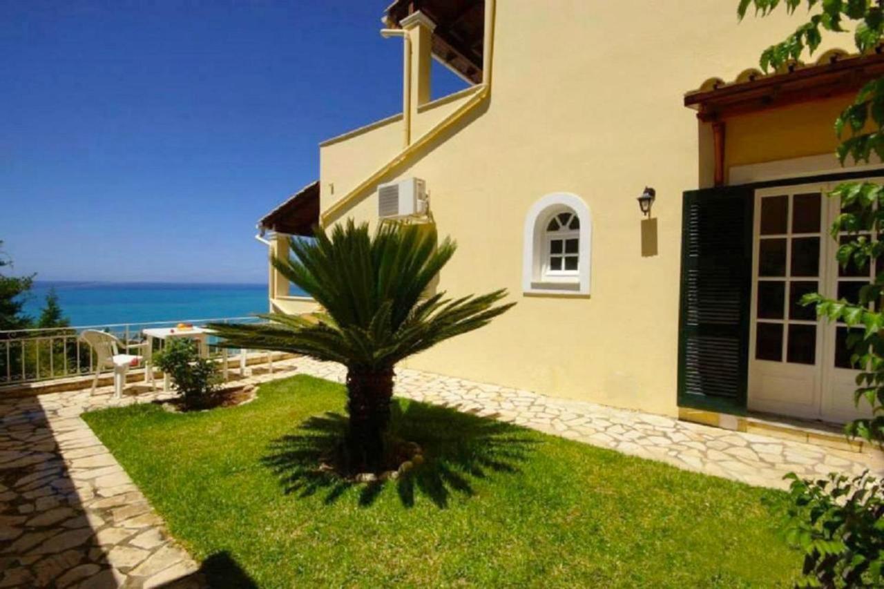 Natalia Apartment B With Panoramic Sea Views Of Agios Gordios Bay Екстериор снимка